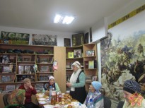 Чествование семей погибших