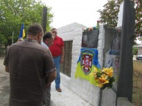 Відкриття пам’ятної дошки в с.Камишани воїну загиблому 2 березня 2016 року під Красногорівкою