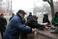 25 декабря возложены цветы к Мемориальному комплексу воинов-интернационалистов в Парке Славы