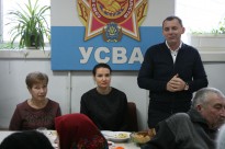 Чествование матерей и жён погибших в Афганистане
