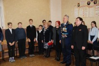 Зустріч ветеранів Афганістану Херсонському ліцей журналістики, бізнесу і правознавства