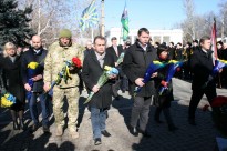 Мітинг-реквієм, покладання квітів до Меморіала воїнам-інтернаціоналістам в м.Херсона