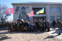 Відкриття пам’ятного знака учасникам бойових дій Афганістану в селищі В.Копані