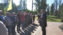 Автопробіг 8 травня 2019 року по місцям бойової слави. ХОО УСВА та ГО 