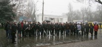 Мітинг пам’яті, присвячений 40-й річниці введення військ до Демократичної республіки Афганістан.