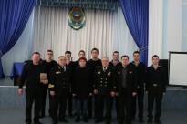Зустріч в Херсонському морському коледжі рибної промисловості.