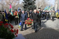 Покладання квітів до меморіалу воїнів-інтернаціоналістів у парку Слави