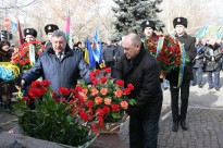 Покладання квітів до меморіалу воїнів-інтернаціоналістів у парку Слави
