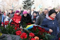 Покладання квітів до меморіалу воїнів-інтернаціоналістів у парку Слави