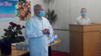 Привітання колективу Херсонського обласного госпіталю інвалідів війни з Днем медичного працівника