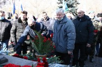 Мітингу-реквієму на честь 32 річниці виведення Радянських військ із Афганістану