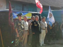 Зустріч ветеранів-афганців з українськими прикордонниками в селищі Червоний Чабан (Каланчацький район) та на Чонгарі