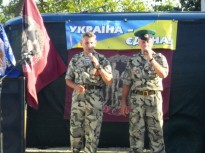 Зустріч ветеранів-афганців з українськими прикордонниками в селищі Червоний Чабан (Каланчацький район) та на Чонгарі