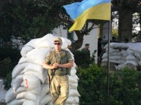 Зустріч ветеранів-афганців з українськими прикордонниками в селищі Червоний Чабан (Каланчацький район) та на Чонгарі
