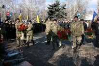 15 февраля 2017 в Парке Славы возле Мемориального комплекса воинов-интернационалистов состоялся митинг-реквием