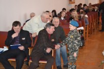 Зустріч ветеранів-афганців з українськими прикордонниками в селищі Червоний Чабан (Каланчацький район) та на Чонгарі (30.06.2014)
