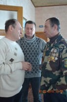 Зустріч ветеранів-афганців з українськими прикордонниками в селищі Червоний Чабан (Каланчацький район) та на Чонгарі (30.06.2014)