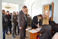 Конференція в м.Нова Каховка, по обранню делегатів на всеукраїнську звітно-виборну конференцію УСВА (11.10.2014)
