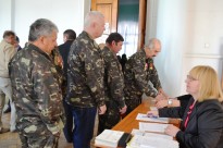 Конференція в м.Нова Каховка, по обранню делегатів на всеукраїнську звітно-виборну конференцію УСВА (11.10.2014)