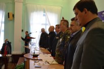 Конференція в м.Нова Каховка, по обранню делегатів на всеукраїнську звітно-виборну конференцію УСВА (11.10.2014)