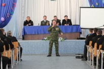 17  лютого  2015 рік  - захід  в Херсонському  морехідному  училищі  рибної  промисловості