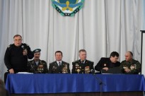 17  лютого  2015 рік  - захід  в Херсонському  морехідному  училищі  рибної  промисловості