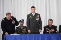 17  лютого  2015 рік  - захід  в Херсонському  морехідному  училищі  рибної  промисловості
