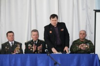 17  лютого  2015 рік  - захід  в Херсонському  морехідному  училищі  рибної  промисловості