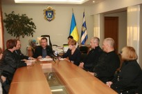 Подведение итогов сотрудничества ХГО УСВА и мэрии г. Херсона 