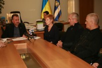 Подведение итогов сотрудничества ХГО УСВА и мэрии г. Херсона 