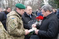 МИТИНГ В ПАРКЕ СЛАВЫ У МЕМОРИАЛЬНОГО КОМПЛЕКСА ВОИНОВ-ИНТЕРНАЦИОНАЛИСТОВ 15 ФЕВРАЛЯ