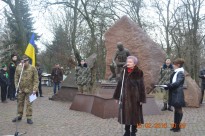 МИТИНГ В ПАРКЕ СЛАВЫ У МЕМОРИАЛЬНОГО КОМПЛЕКСА ВОИНОВ-ИНТЕРНАЦИОНАЛИСТОВ 15 ФЕВРАЛЯ