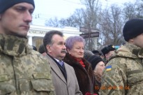 МИТИНГ В ПАРКЕ СЛАВЫ У МЕМОРИАЛЬНОГО КОМПЛЕКСА ВОИНОВ-ИНТЕРНАЦИОНАЛИСТОВ 15 ФЕВРАЛЯ