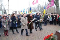 МИТИНГ В ПАРКЕ СЛАВЫ У МЕМОРИАЛЬНОГО КОМПЛЕКСА ВОИНОВ-ИНТЕРНАЦИОНАЛИСТОВ 15 ФЕВРАЛЯ