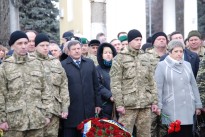 МИТИНГ В ПАРКЕ СЛАВЫ У МЕМОРИАЛЬНОГО КОМПЛЕКСА ВОИНОВ-ИНТЕРНАЦИОНАЛИСТОВ 15 ФЕВРАЛЯ