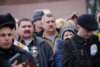 МИТИНГ В ПАРКЕ СЛАВЫ У МЕМОРИАЛЬНОГО КОМПЛЕКСА ВОИНОВ-ИНТЕРНАЦИОНАЛИСТОВ 15 ФЕВРАЛЯ