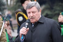 МИТИНГ В ПАРКЕ СЛАВЫ У МЕМОРИАЛЬНОГО КОМПЛЕКСА ВОИНОВ-ИНТЕРНАЦИОНАЛИСТОВ 15 ФЕВРАЛЯ