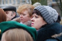 МИТИНГ В ПАРКЕ СЛАВЫ У МЕМОРИАЛЬНОГО КОМПЛЕКСА ВОИНОВ-ИНТЕРНАЦИОНАЛИСТОВ 15 ФЕВРАЛЯ