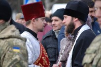 МИТИНГ В ПАРКЕ СЛАВЫ У МЕМОРИАЛЬНОГО КОМПЛЕКСА ВОИНОВ-ИНТЕРНАЦИОНАЛИСТОВ 15 ФЕВРАЛЯ