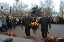 МИТИНГ В ПАРКЕ СЛАВЫ У МЕМОРИАЛЬНОГО КОМПЛЕКСА ВОИНОВ-ИНТЕРНАЦИОНАЛИСТОВ 15 ФЕВРАЛЯ
