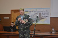 Зустрічь членів Херсонської організації ветеранів Афганістану в навчальних закладах міста та області