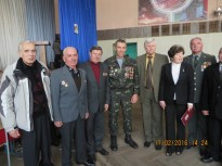 Зустрічь членів Херсонської організації ветеранів Афганістану в навчальних закладах міста та області