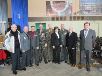 Зустрічь членів Херсонської організації ветеранів Афганістану в навчальних закладах міста та області