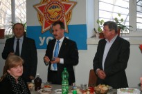 Чествование семей погибших