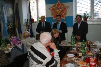 Чествование семей погибших