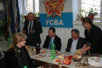 Чествование семей погибших