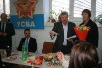 Чествование семей погибших