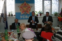 Чествование семей погибших